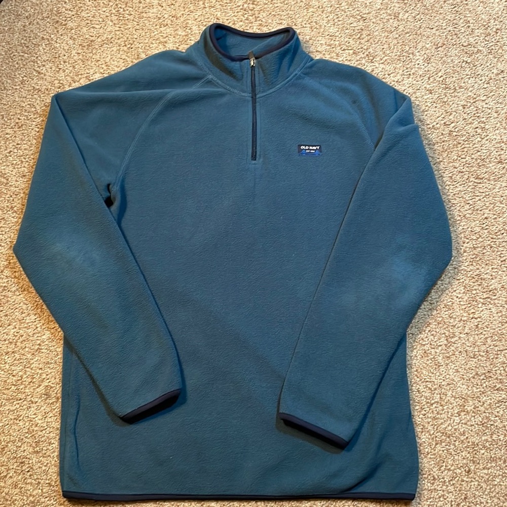 Old Navy Blue 1/4 Zip Fleece
